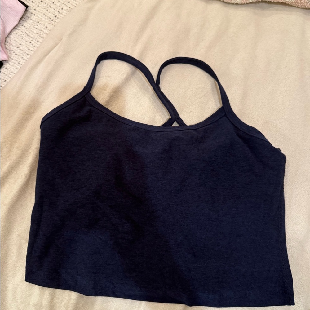 Beyond Yoga Navy Tank Top